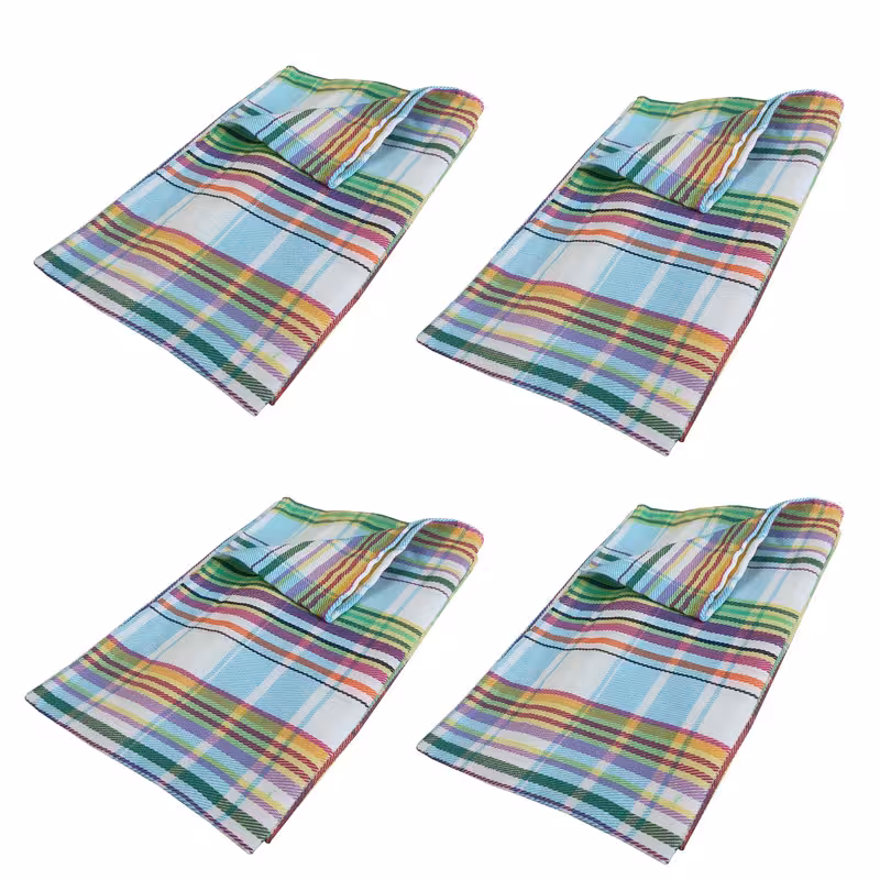 دستمال نظافت خانه و آشپزخانه ویسکوز نساجی دُر هنر یزد مدل نباتی کد 5050 بسته 4 عددی | کالا مکس