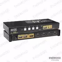 کی وی ام سوئیچ HDMI کی نت پلاس 4 پورت