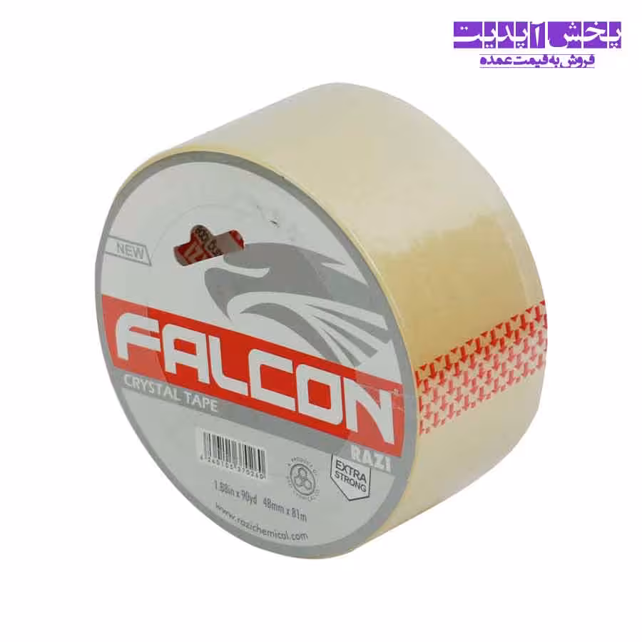 چسب پهن شیشه ای رازی Razi Falcon 5cm
