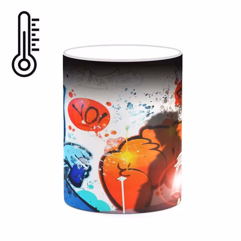 ماگ حرارتی چیتوکالا مدل Grafiti کد mgh20511