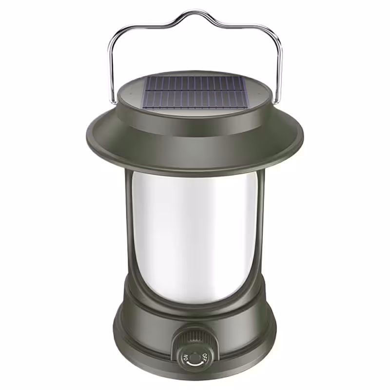 چراغ فانوسی با لامپ LED، نور ثابت آفتابی، وزن 205 گرم، منبع انرژی شارژی، مقاوم در برابر آب، مدل LY-17