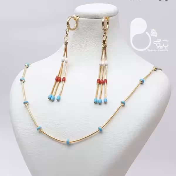 ست گوشواره و گردنبند ژوپینگ