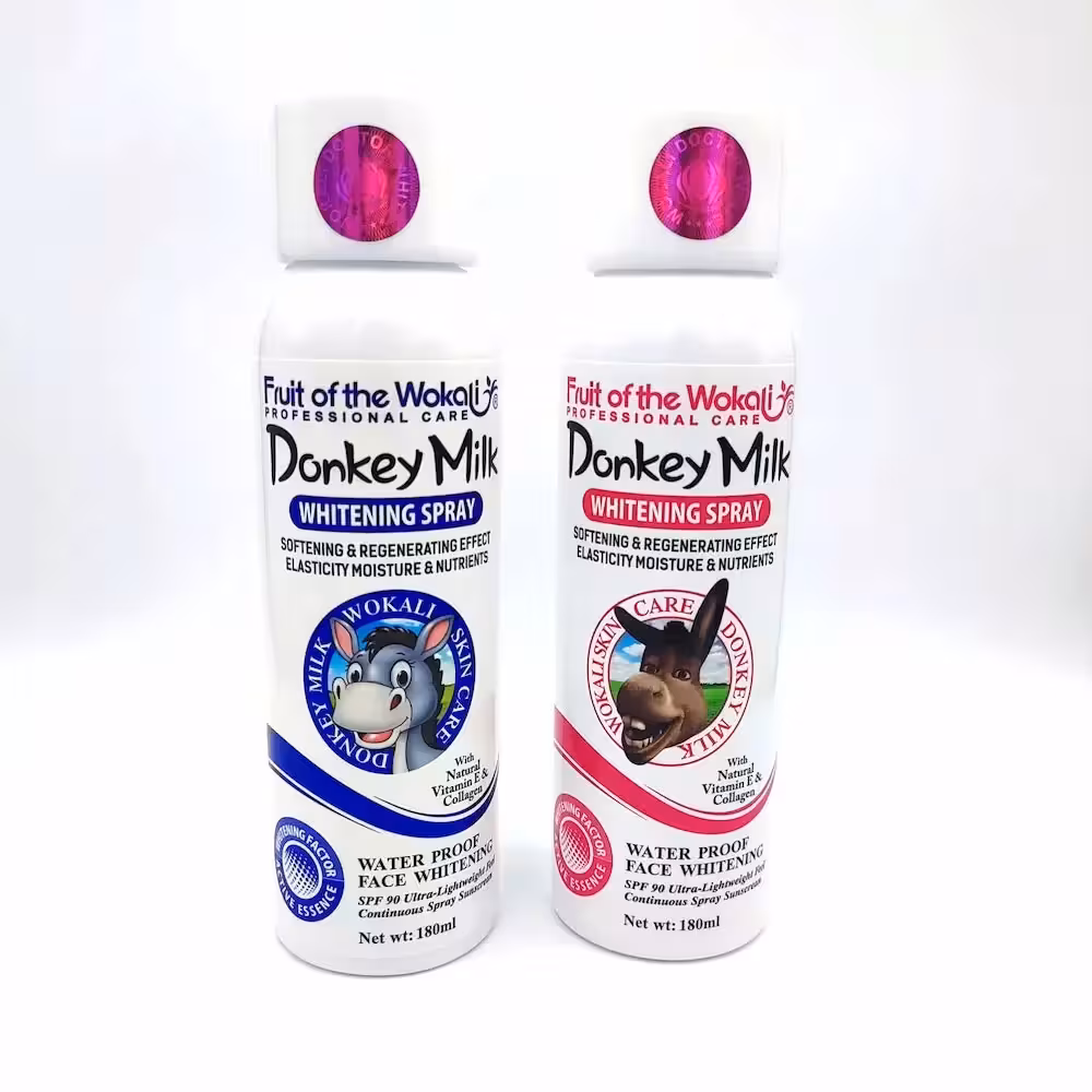 اسپری سفید کننده و روشن کننده شیر الاغ