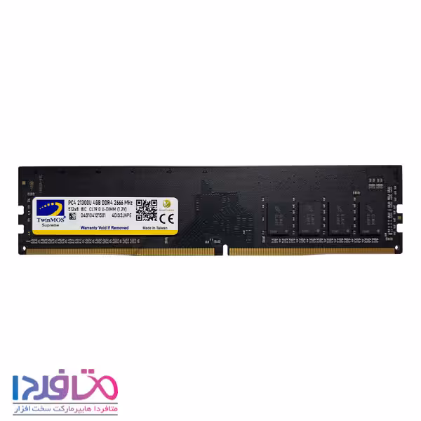 رم توینموس 4 گیگابایت با فرکانس 2666 مگاهرتز
