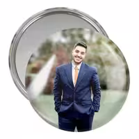 آینه جیبی خندالو طرح آرون افشار کد 4019