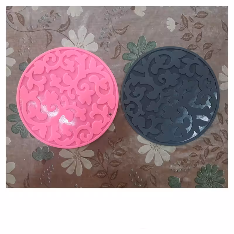 زیر قابلمه ای سیلیکونی گرد