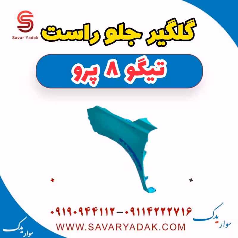 گلگیر جلو راست تیگو 8 پرو