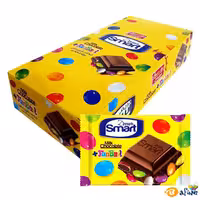 قیمت و خرید شکلات شیری با دانه های اسمارتیز شیرین عسل