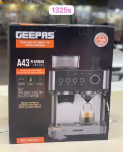 اسپرسو حرفه‌ای با آسیاب جیپاس مدل 1325 | Gipass Espresso 1325