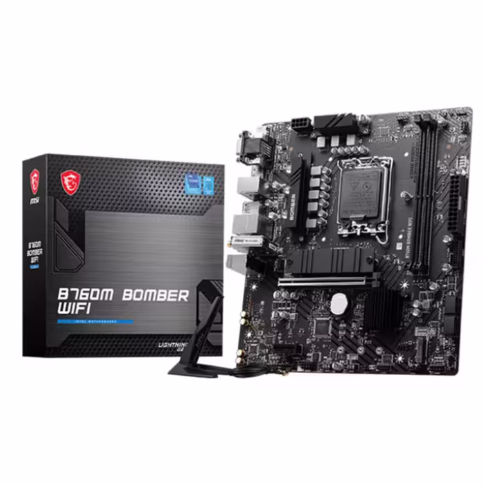 مادربرد ام اس آی مدل B760M BOMBER WIFI DDR5