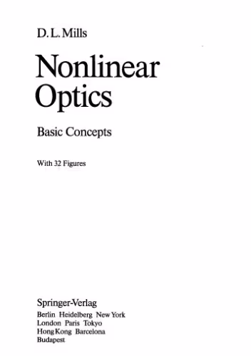خرید و دانلود نسخه کامل کتاب Nonlinear optics: Basic concepts