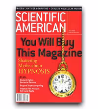 scientific american hypnosis مجله انگلیسی چاپ اصل کاغذ گلاسه روغنی