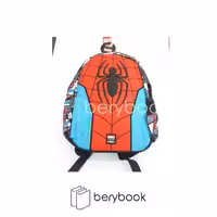 Smiggle / کوله سه زیپ / طرح اسپایدرمن / کلاه دار/ اورجینال