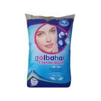 پنبه توپک سفید گلبهار 100 گرمی