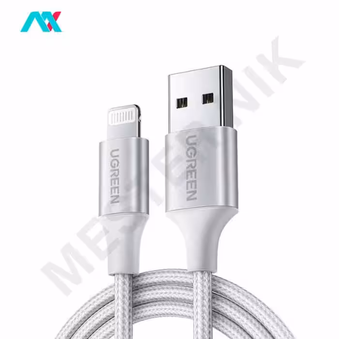 کابل شارژ آیفون Lightning یوگرین مدل US199-60161 طول 1 متر