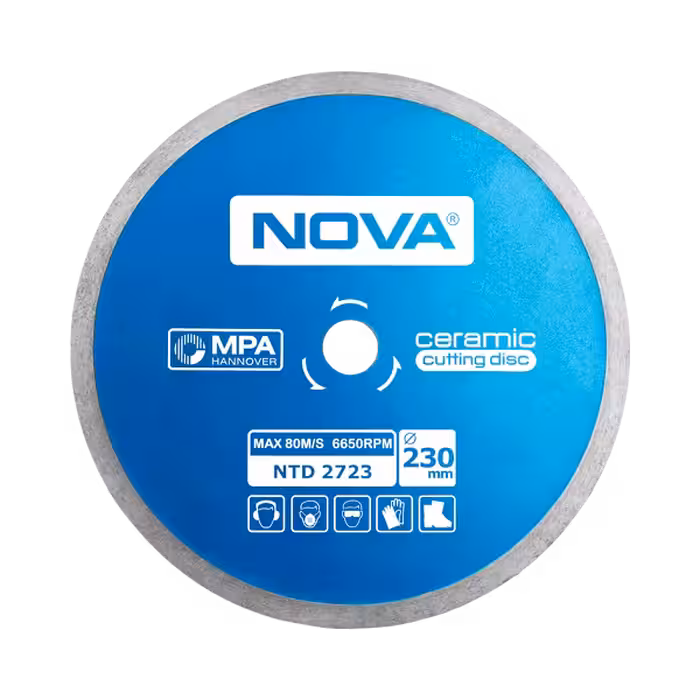 صفحه سرامیک بر 230 میلیمتری نووا مدل 2723