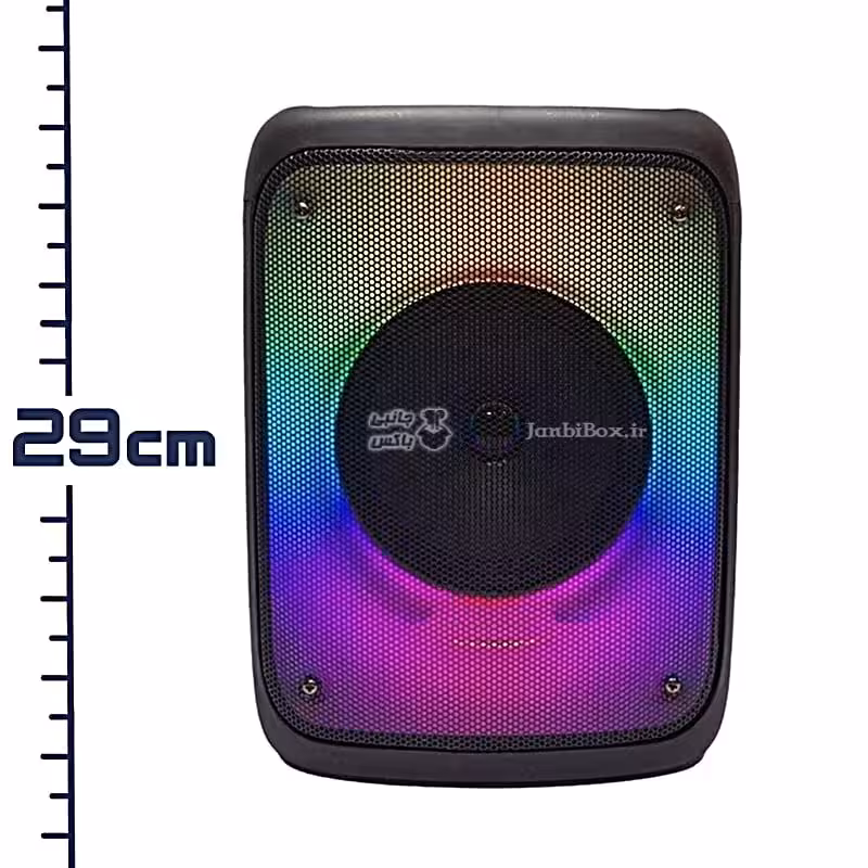 اسپیکر بلوتوثی KTS 1578  پخش کننده صدا بیس دار عالی با رقص نور جذاب جانبی باکس