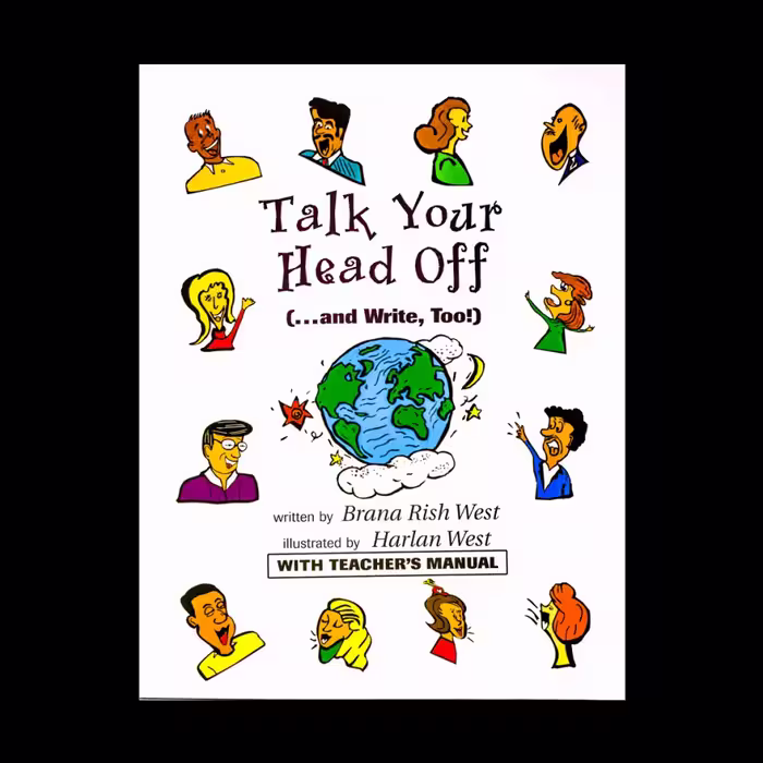 Talk Your Head off ( چاپ رنگی )تاک یور هداف