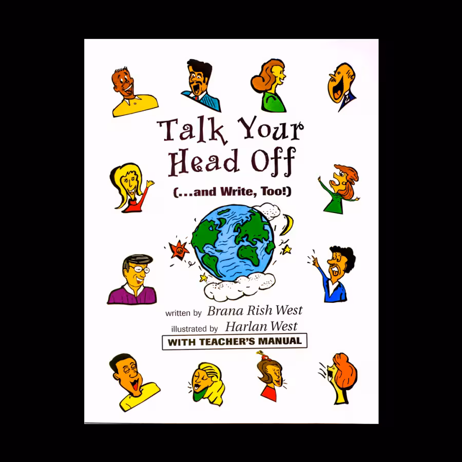 Talk Your Head off ( چاپ رنگی )تاک یور هداف