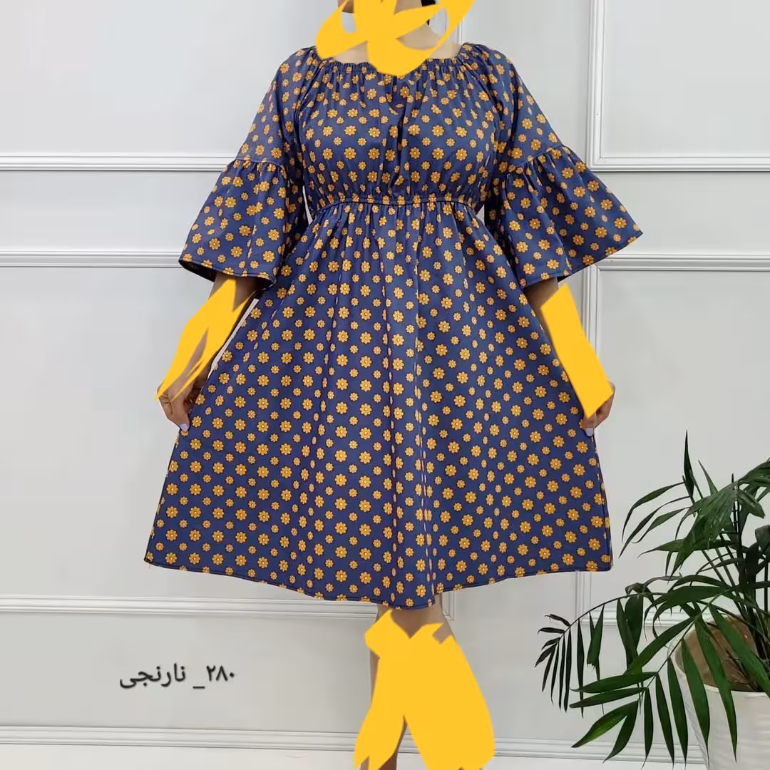 پیراهن جین عروسکی