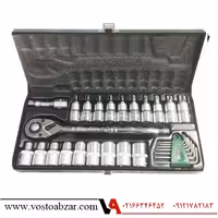 جعبه بکس وآلن بکسی 28 پارچه پژویی هنس مدل 4628TP