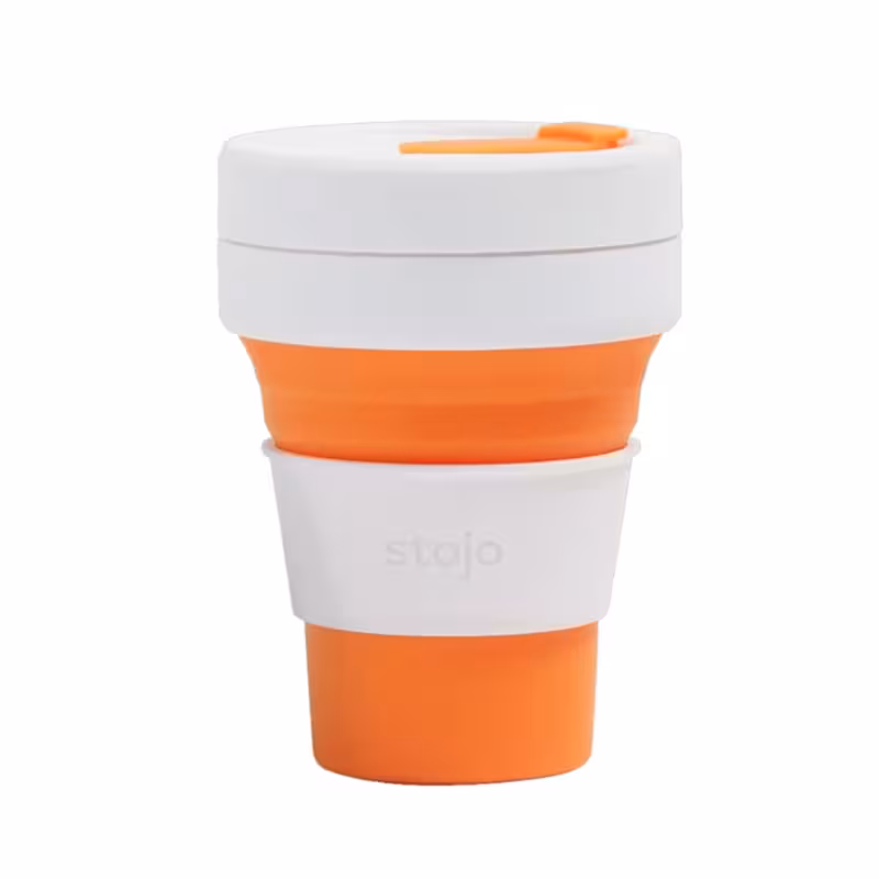 لیوان کوهنوردی سیلیکونی تاشو(لیوان سیلیکونی تاشو و جمع شونده)