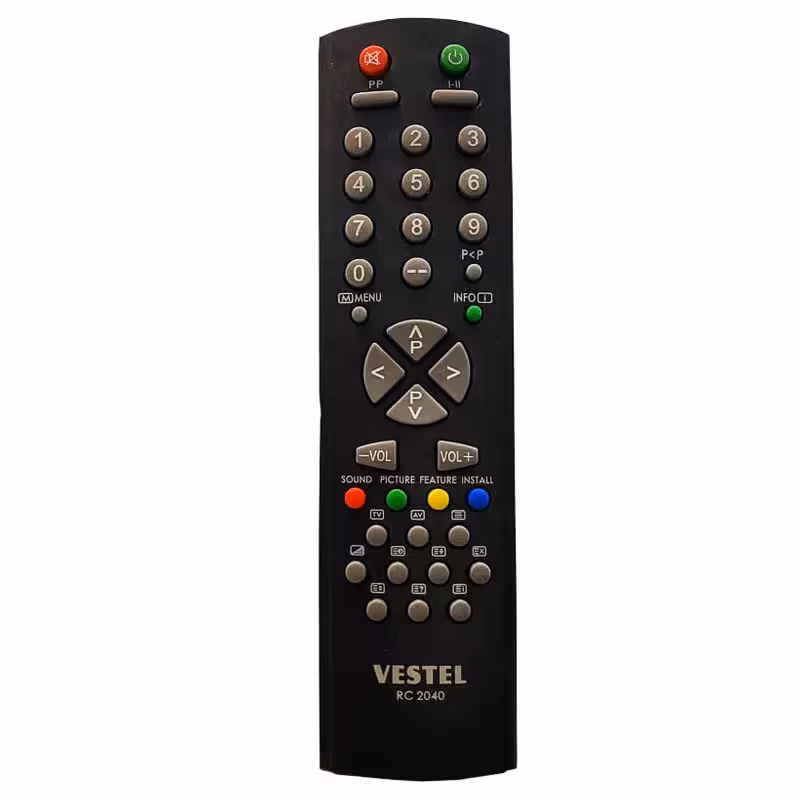 ریموت کنترل تلویزیون وستل مدل RC-2040