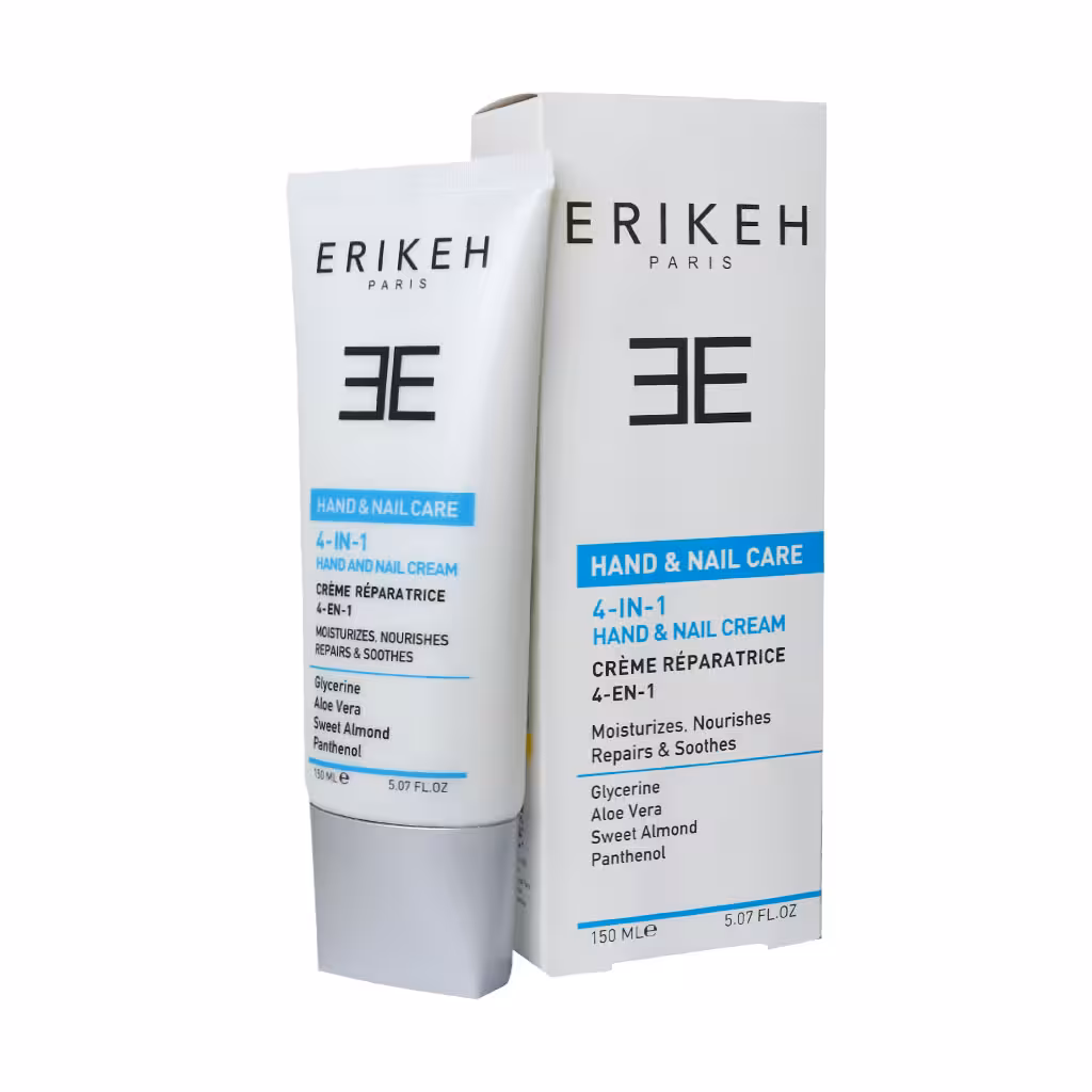 کرم دست و ناخن 4در 1 اریکه HAND AND NAIL CARE 4 IN 1 ERIKEH
