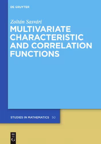 خرید و دانلود نسخه کامل کتاب Multivariate Characteristic and Correlation Functions