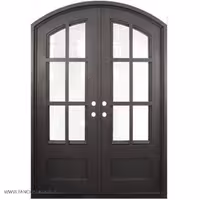 درب فلزی ورودی ساده و شیک | خرید درب مدرن با طراحی مینیمال1195