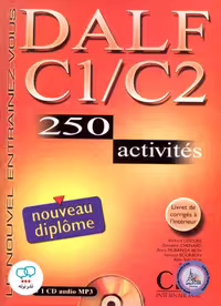 کتاب آزمون فرانسوی دلف DALF C1 C2 250 ACTIVITES