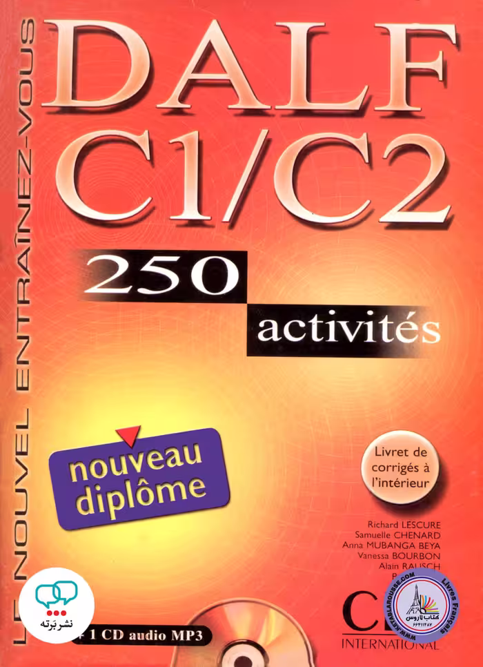 کتاب آزمون فرانسوی دلف DALF C1 C2 250 ACTIVITES