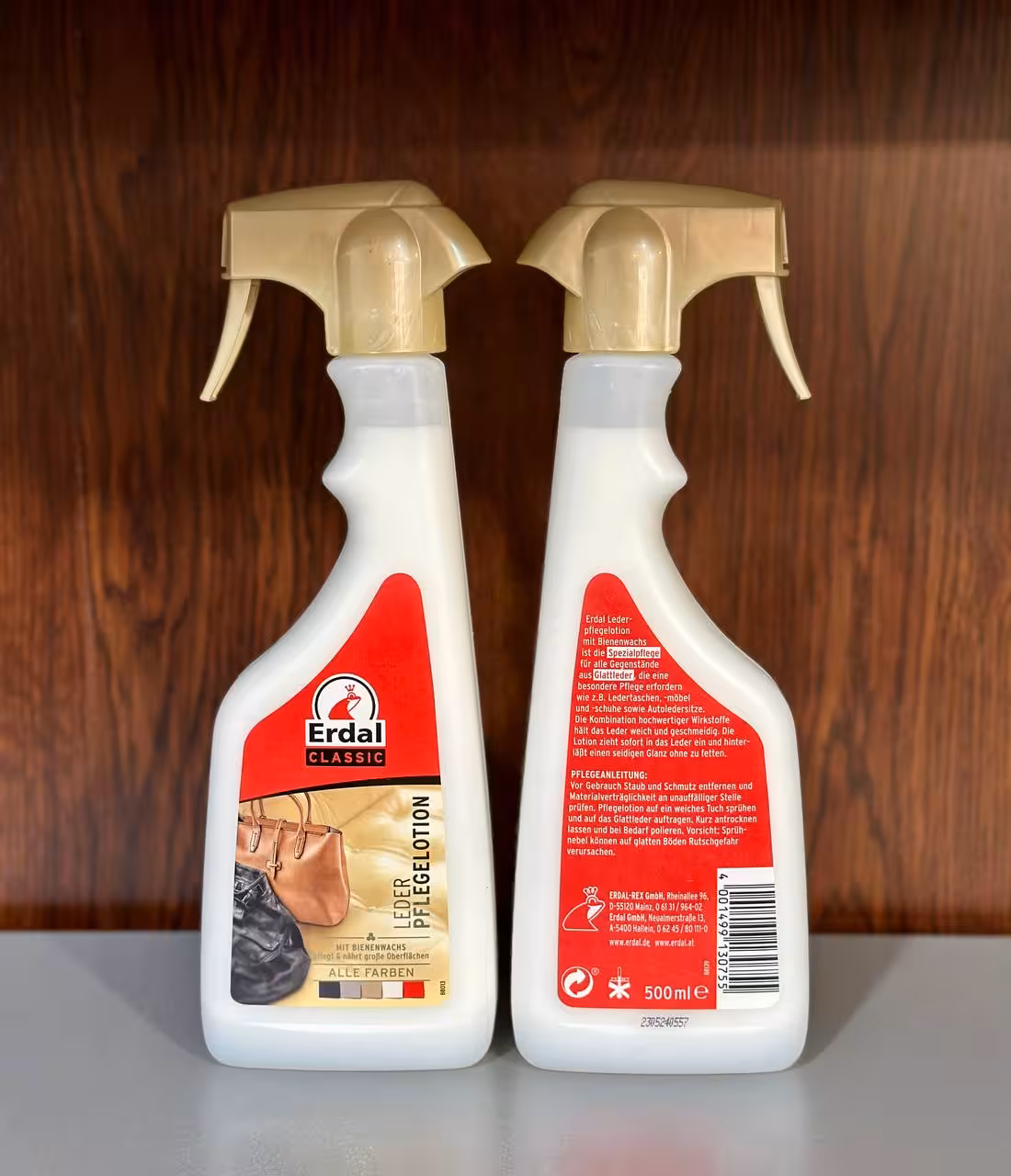 اسپری لوسیون ترمیم کننده و محافظ چرم اردال 500میل آلمان