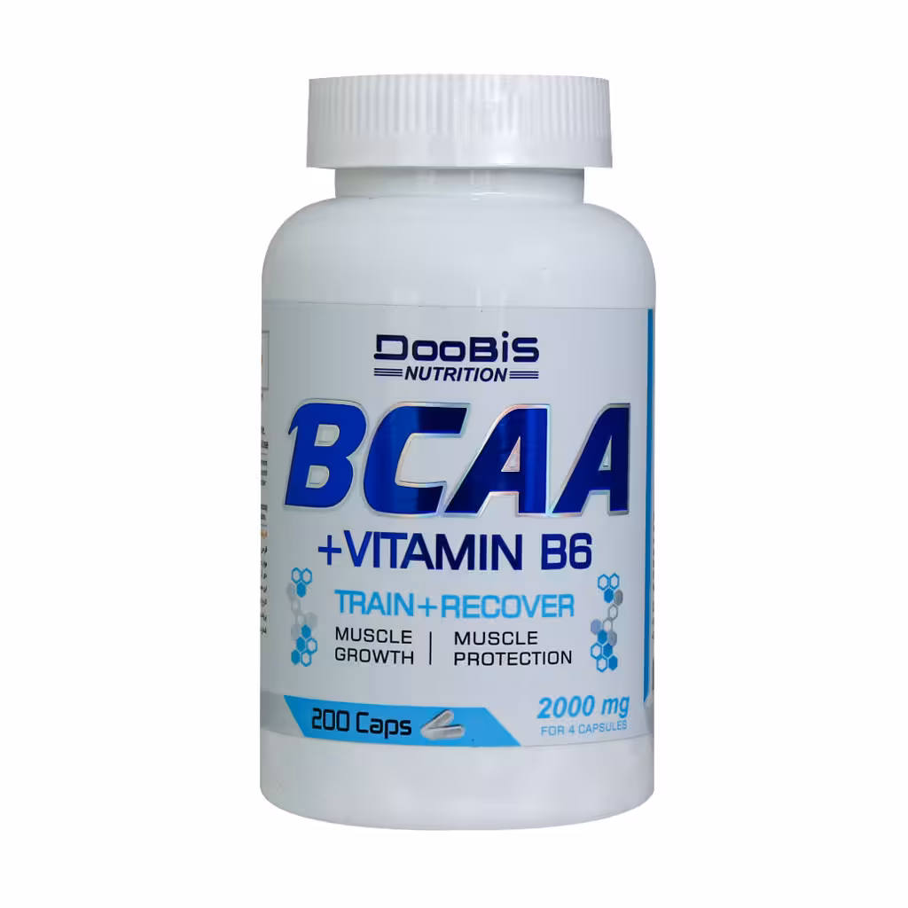 مکمل بدنسازی _ کپسول بی سی ای ای و ویتامین ب6 – 200 عددی DooBis