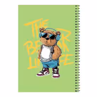 دفتر مشق 80 برگ اس جی مدل تدی هدفون