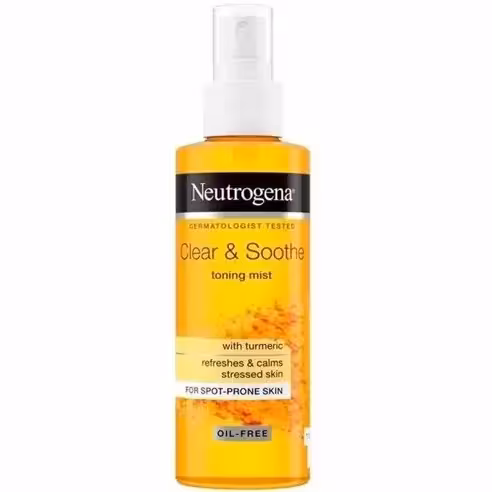 تونر زردچوبه نوتروژینا مدل clear & soothe حجم 125ml