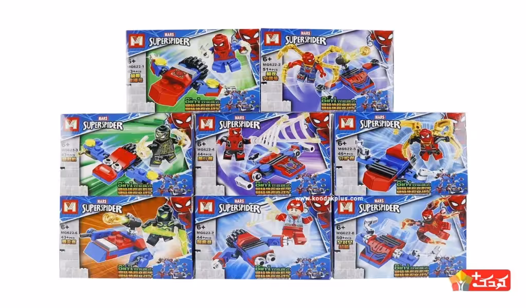 سری لگو مرد عنکبوتی مدل MG622 (8 مدل)