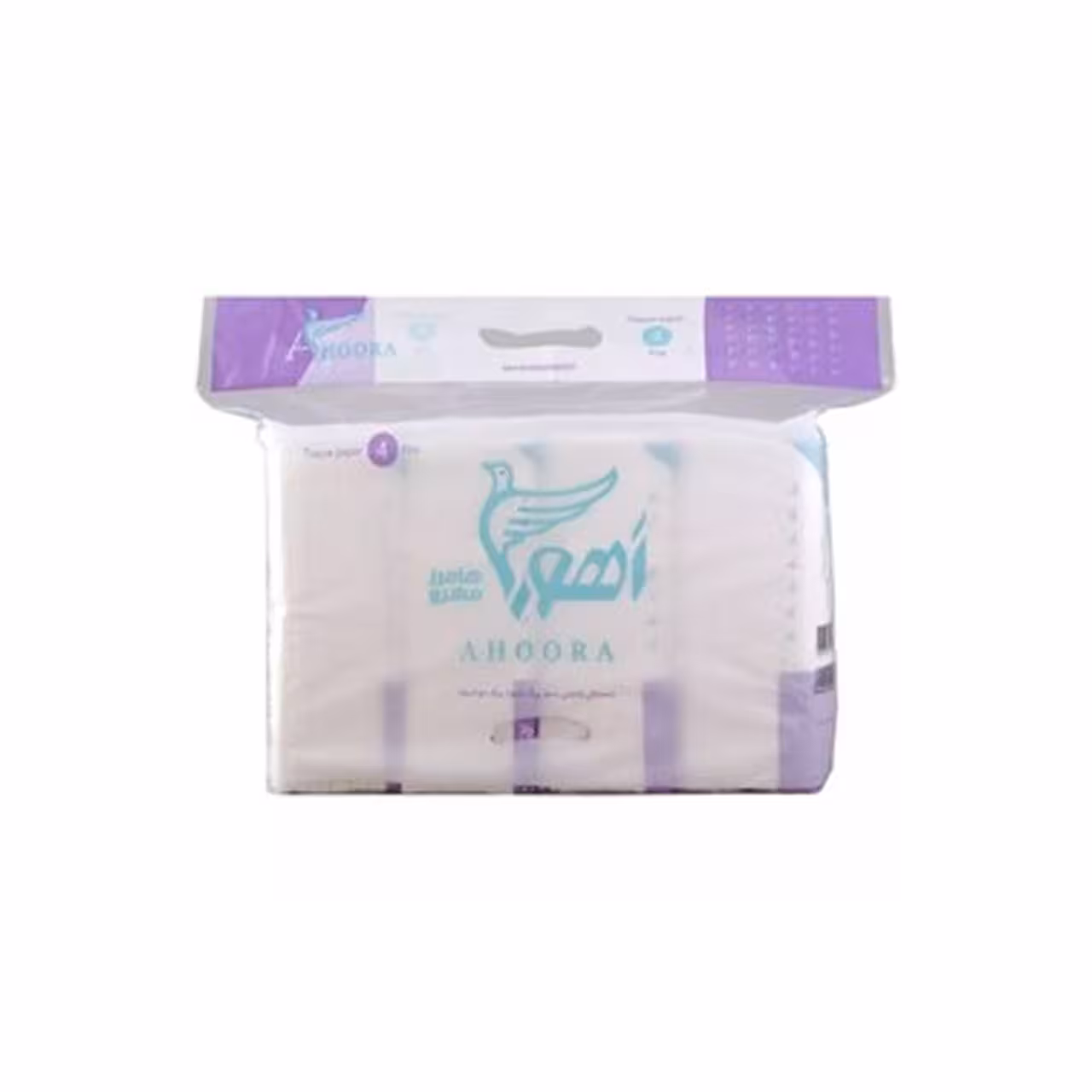 دستمال کاغذی مدل اقتصادی اهورا بسته 10 عددی