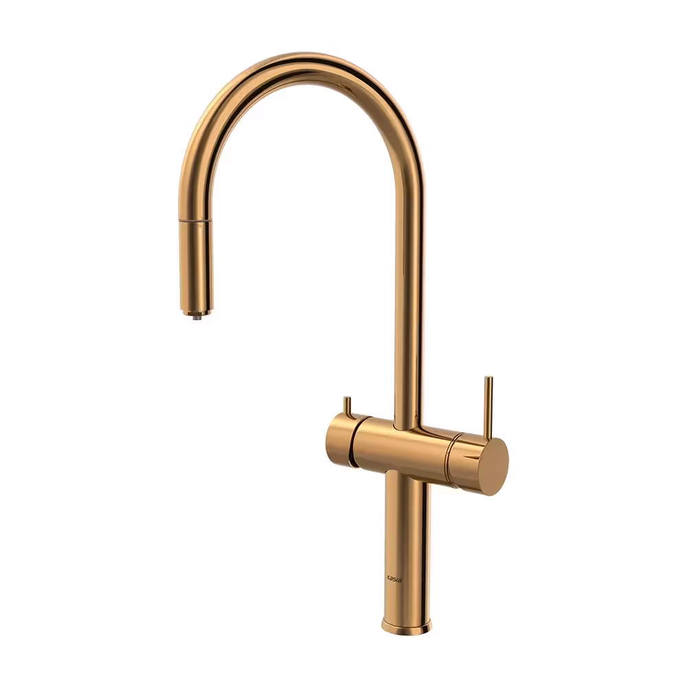 شیر ظرفشویی دومنظوره شاوری کسری مدل آکورد طلایی