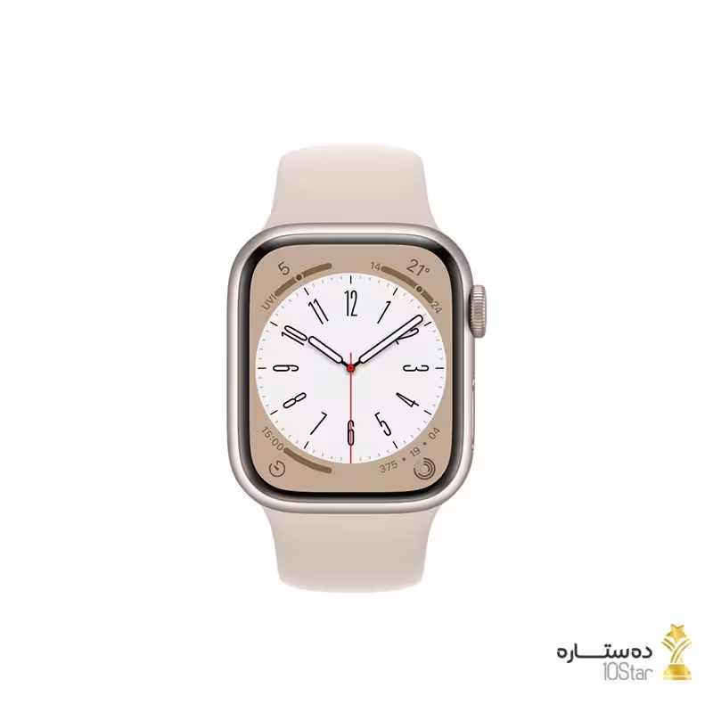 ساعت هوشمند اپل سری 7 مدل 41 میلی متر ا Apple Watch Series 7 GPS 41mm Aluminum Case with Sport Band