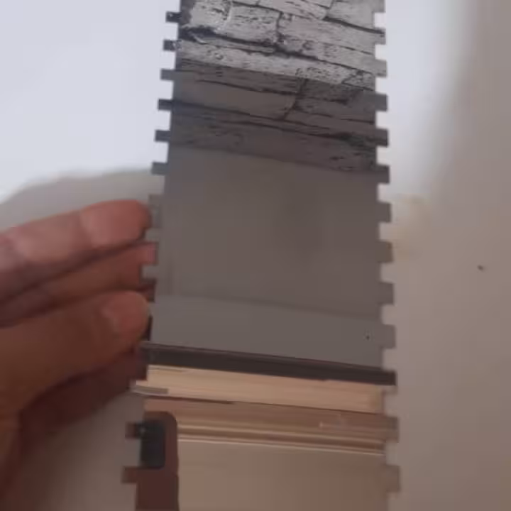 شانه ی خامه کشی استیل 