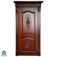 درب ورودی لابی چوبی کد 3075