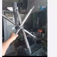 پایه تاشوی جلو مبلی ناهار خوری یا پایه میز عسلی بسته یک عددی اندازه صفحه 50 در 50