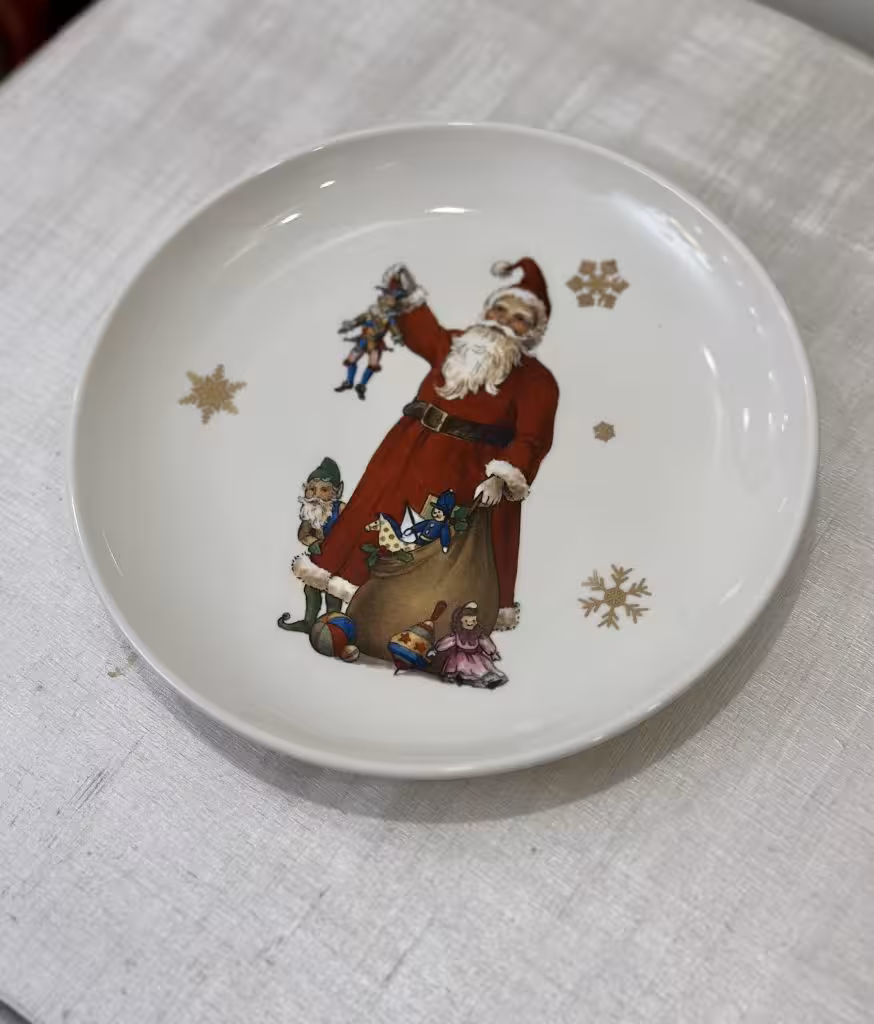 بشقاب چینی طرح کریسمس شماره 1