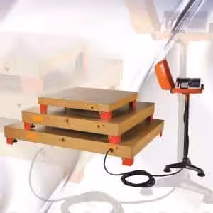 باسکول 2 تن پرینتردار بی نظیر مدل MBH 2001