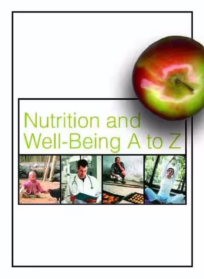 خرید و دانلود نسخه کامل کتاب Nutrition and Well-Being A-Z