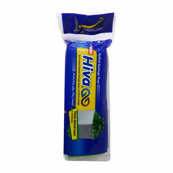 کیسه زباله رولی پرفراژدار هیوا 20 عددی