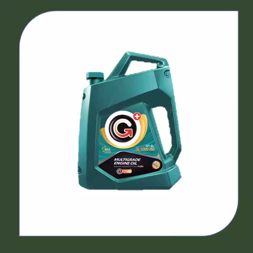روغن موتور جی فورس (جی پلاس) 4 لیتری 10W40 بطری پلاستیکی SL