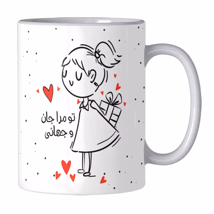 خرید ماگ-لیوان  عاشقانه کد 158