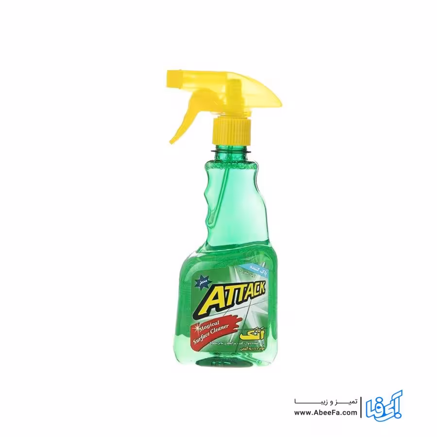 اسپری پاک کننده چند منظوره اتک مدل Green حجم 500 میلی لیتر